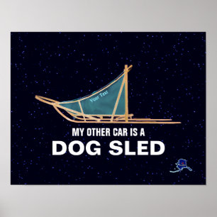 Poster Mon Autre Voiture Est Un Chien