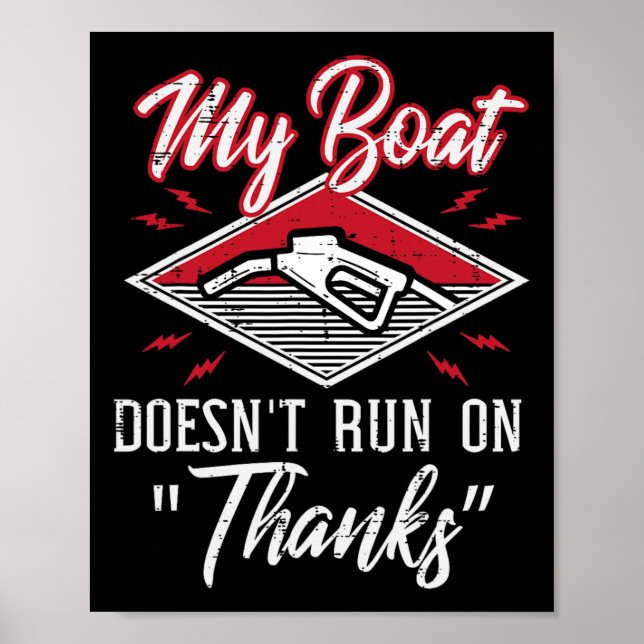 Poster Mon Bateau Ne Fonctionne Pas Sur Merci Gas Tank Fu (Devant)