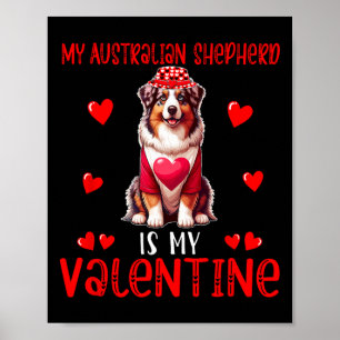 Poster Mon Berger Australien Est Mon Coeur Valentin Coût