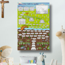 Mon chemin de carême vers Pâques pour enfants - Co