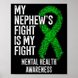 Poster Mon combat Nephews est mon combat pour la santé me