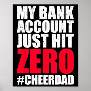 Poster Mon Compte Nk Juste Toucher Zero Cheer Papa Fier C