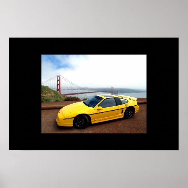 Poster Mon Fiero GT à la porte (Devant)