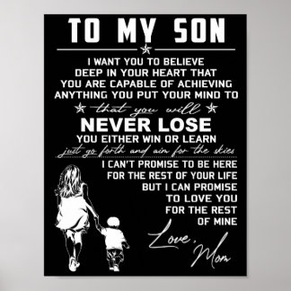 Poster Mon fils aime maman