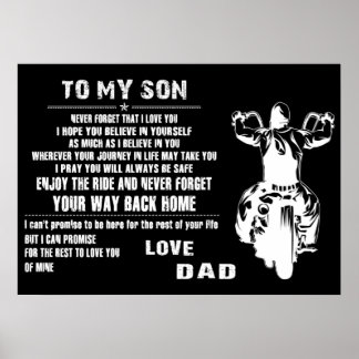 Poster Mon fils aime papa