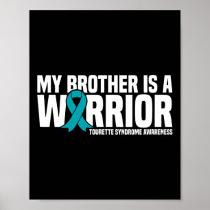 Poster Mon Frère Est Un Lauréat Du Syndrome De La Tourett
