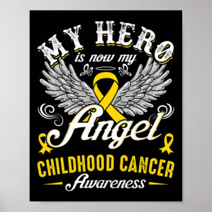 Poster Mon Héros est maintenant mon Ange Sensibilisation
