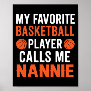 Poster Mon joueur de skeet préféré m'appelle Nannie