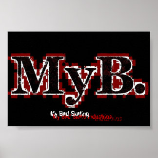 Poster Mon Mauvais Patinage