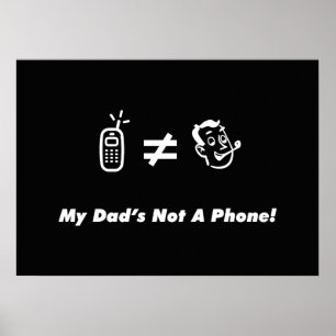 Poster Mon père n'est pas un téléphone