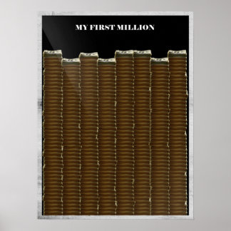 Poster Mon premier million d'escobar Pablo
