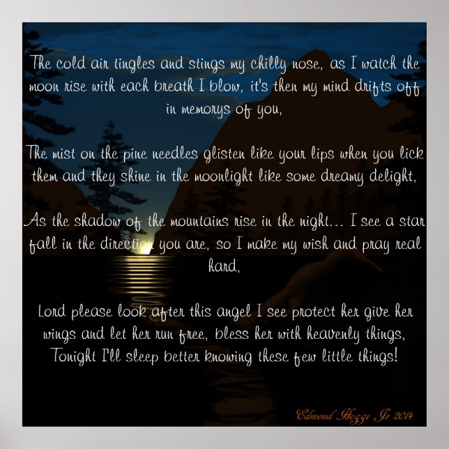 Poster Mon souhait (Devant)