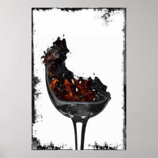 Poster Mon verre brisé