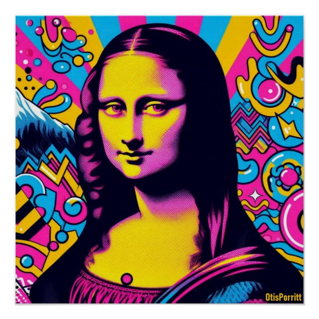 POSTER MONA LISA-28 (Devant)