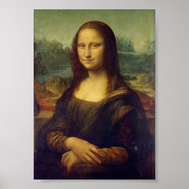 Poster Mona Lisa by Léonard de Vinci (Devant)