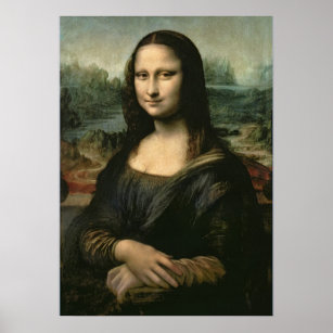 Poster Mona Lisa, c.1503-6