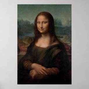 Poster Mona Lisa del Giocondo