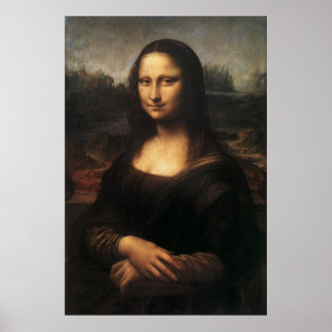Poster Mona Lisa sur toile