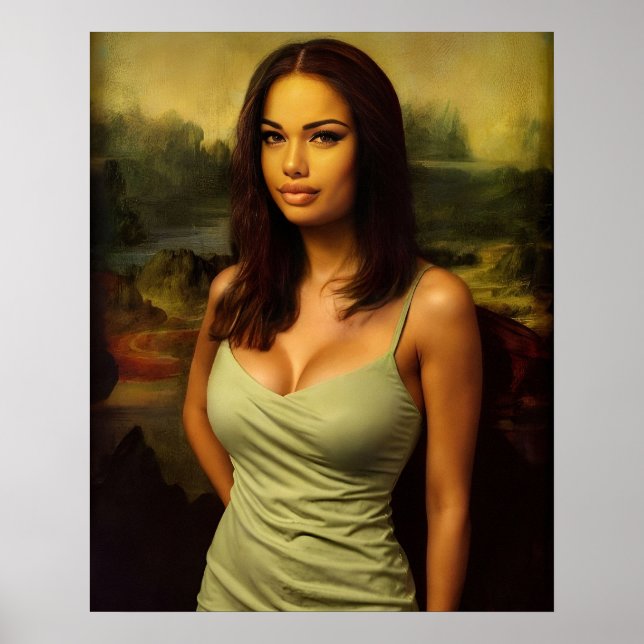 Poster Monaliza 519 ans plus tard (Devant)