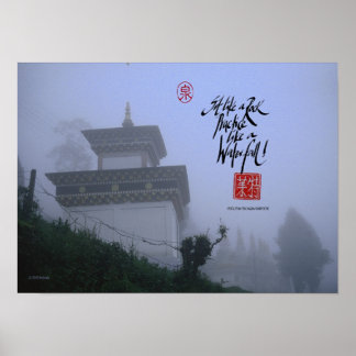 Poster Monastère bouddhiste du Sikkim