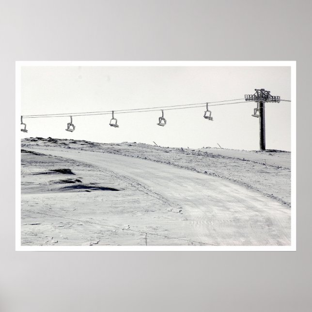 Poster monde blanc (Devant)