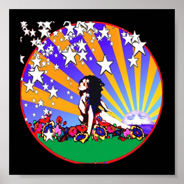 Poster Monde coloré (Devant)