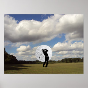 Poster Monde de golf