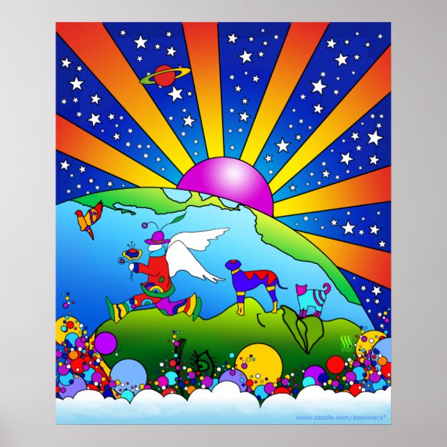 Poster Monde des animaux (Devant)