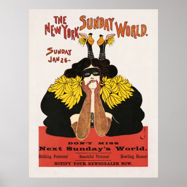 Poster Monde du dimanche (Devant)