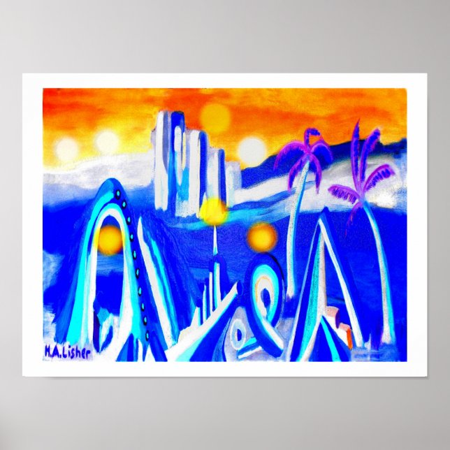 Poster Monde extraterrestre (Devant)