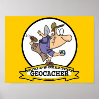 MONDE LE PLUS GRAND GEOCACHER HOMMES CARTOON