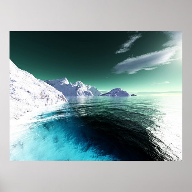 Poster monde numérique (Devant)