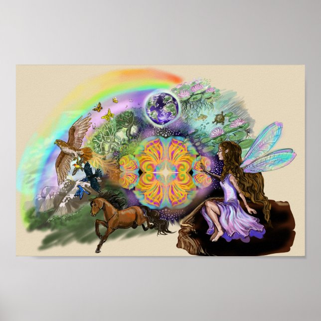 Poster Monde qui est une fée (Devant)