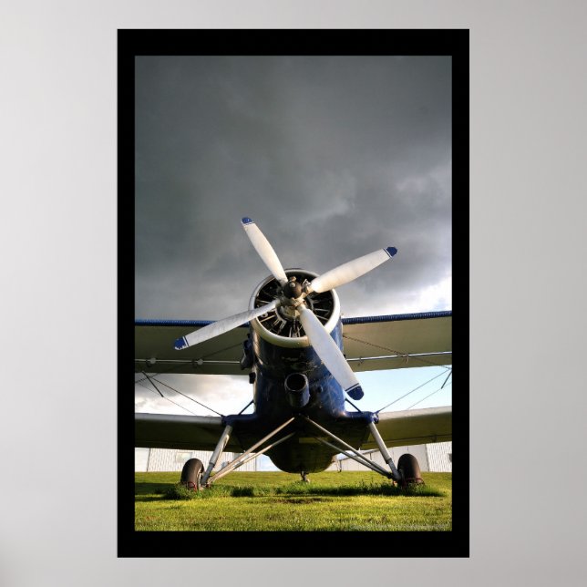 Poster Mondes Biplane le plus grand (Devant)