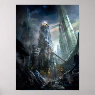 Poster Mondes d'avenir : industrialisation
