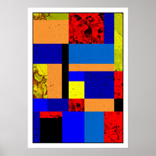 Poster Mondrian #6-1
