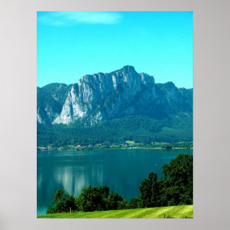Poster Mondsee-Autriche