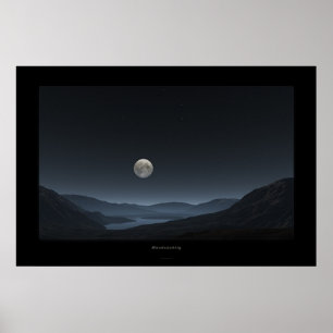 Poster Mondsuechtig
