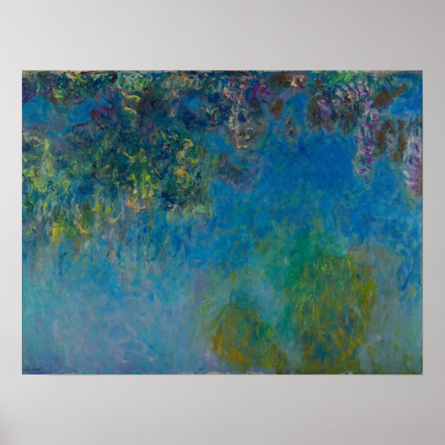 Poster Monet - Glycine (Devant)
