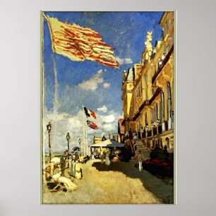 Poster Monet - Hôtel des Roches Noires, Trouville