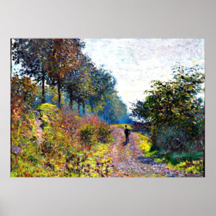Poster Monet - Le chemin protégé