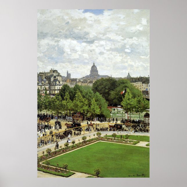 Poster Monet - Le Jardin de la Princesse (Devant)