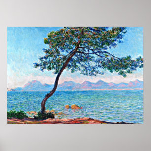Poster Monet - Les montagnes de l'Esterel