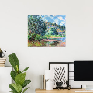 Poster Monet - Paysage à Port-Villez,
