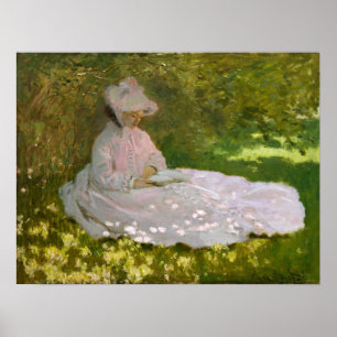 Poster Monet - Printemps