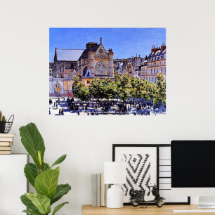 Poster Monet - Saint Germain l'Auxerrois