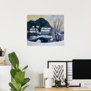 Poster Monet - Sandviken, Norvège