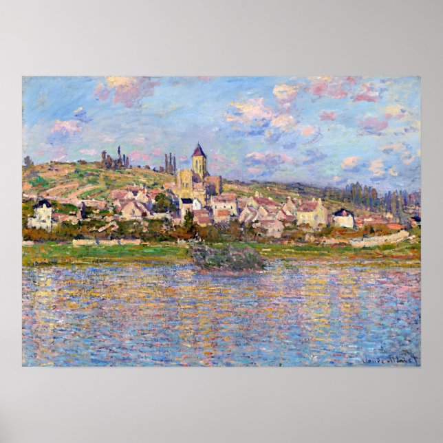Poster Monet - Vetheuil (Devant)