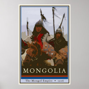 Poster Mongolie