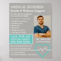 Moniteur cardiaque, médecin généraliste, infirmièr